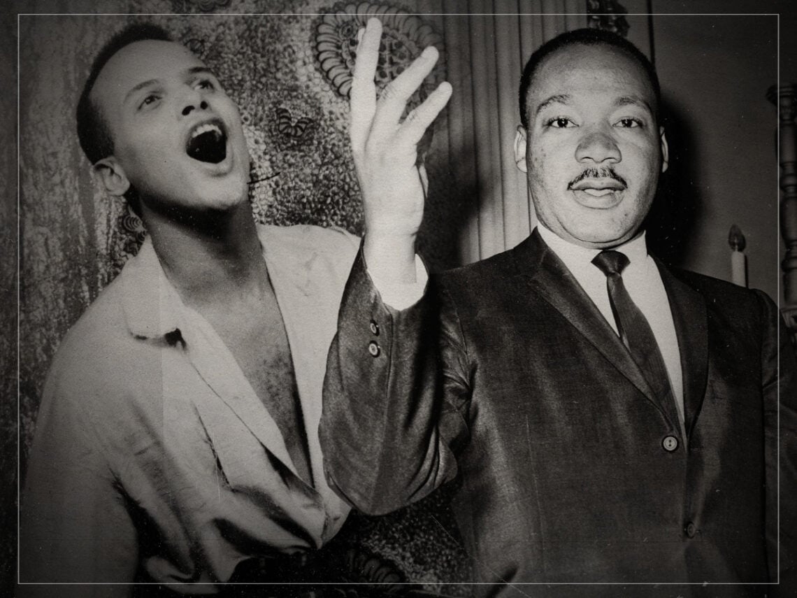 Harry Belafonte - Martin Luther King Jr - Split
