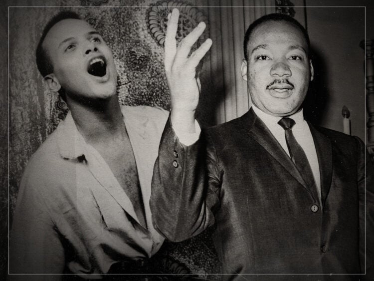 Harry Belafonte - Martin Luther King Jr - Split