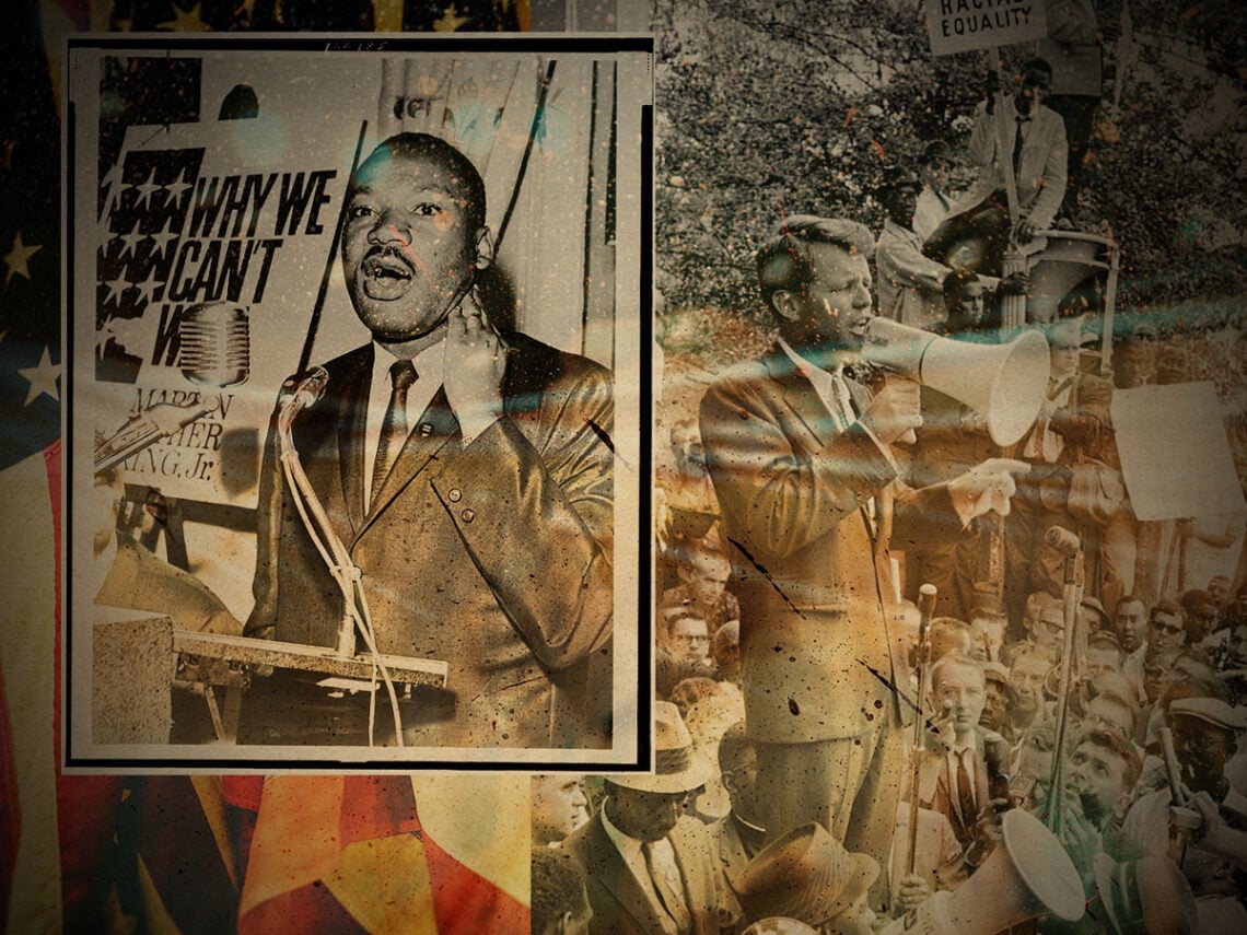 How the assassination of two American icons created psychedelic rock