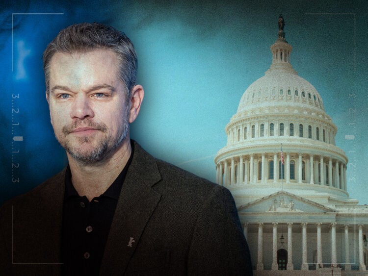 It was pretty funny the only Matt Damon movie trashed by an American president