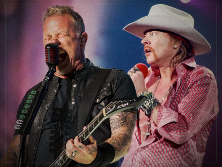 James Hetfield - Axl Rose - Split