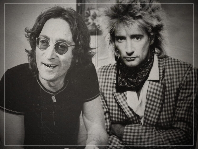 John Lennon - Rod Stewart - Split