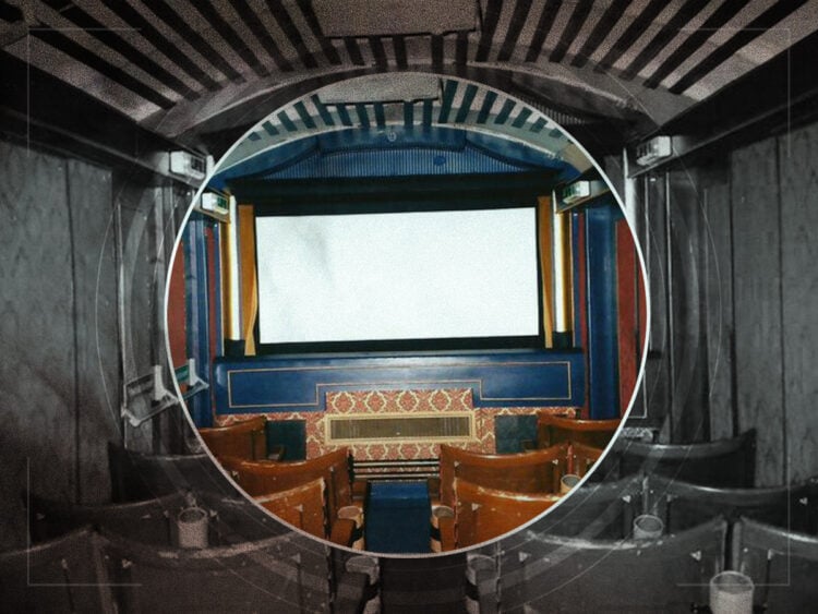 La Charrette- The cinema built in a British back garden that closed with a world premiere