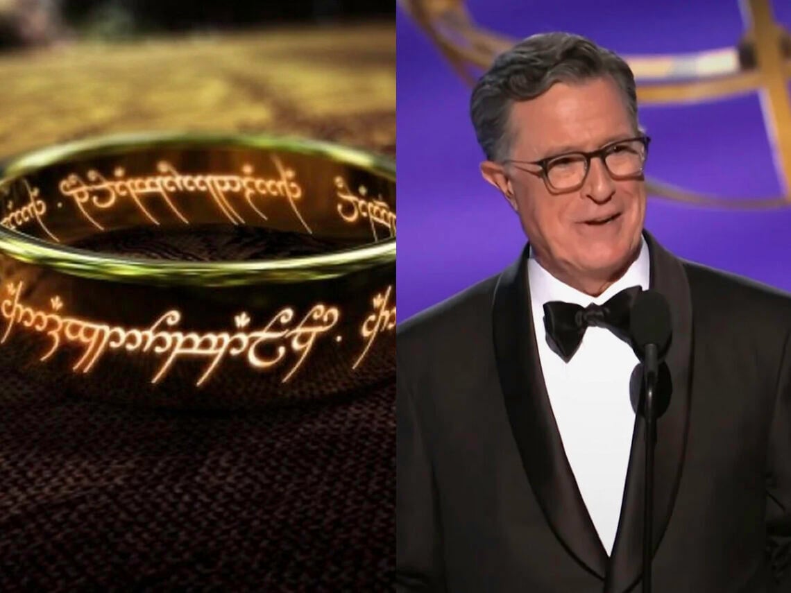 Life after late- Stephen Colbert to write new 'Lord of the Rings' movie -