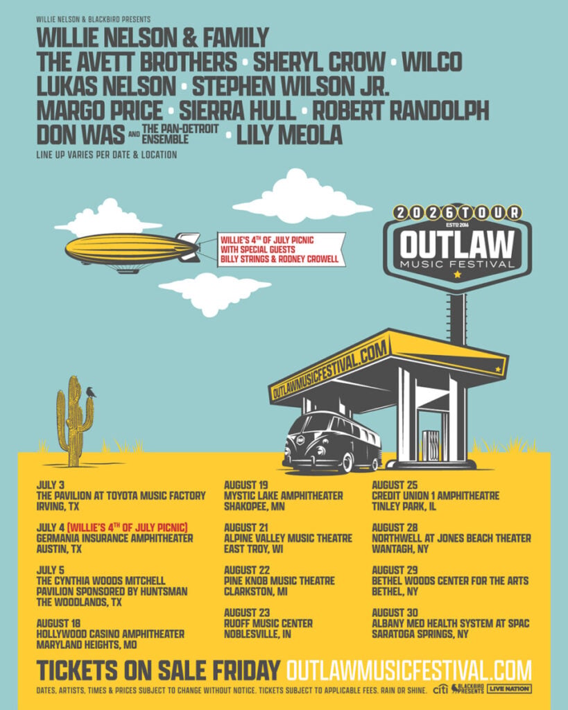 Outlaw Music Festival - 2026
