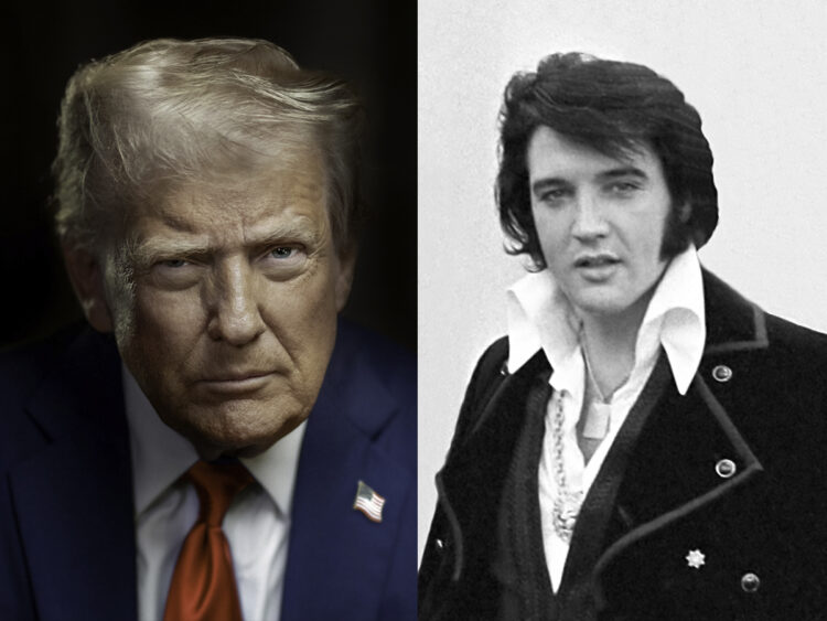 President Donald Trump - Elvis Presley - Split - 2026