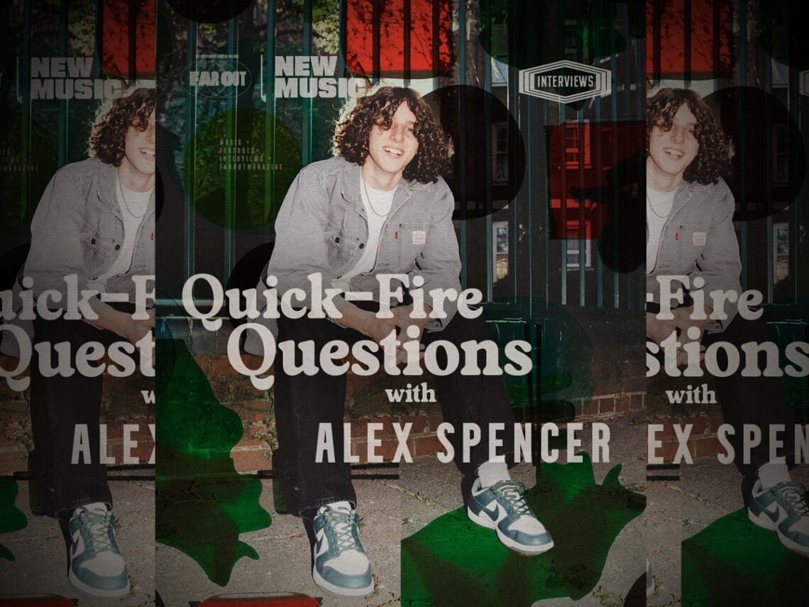 Quick-fire Questions- 10 minutes with Alex Spencer