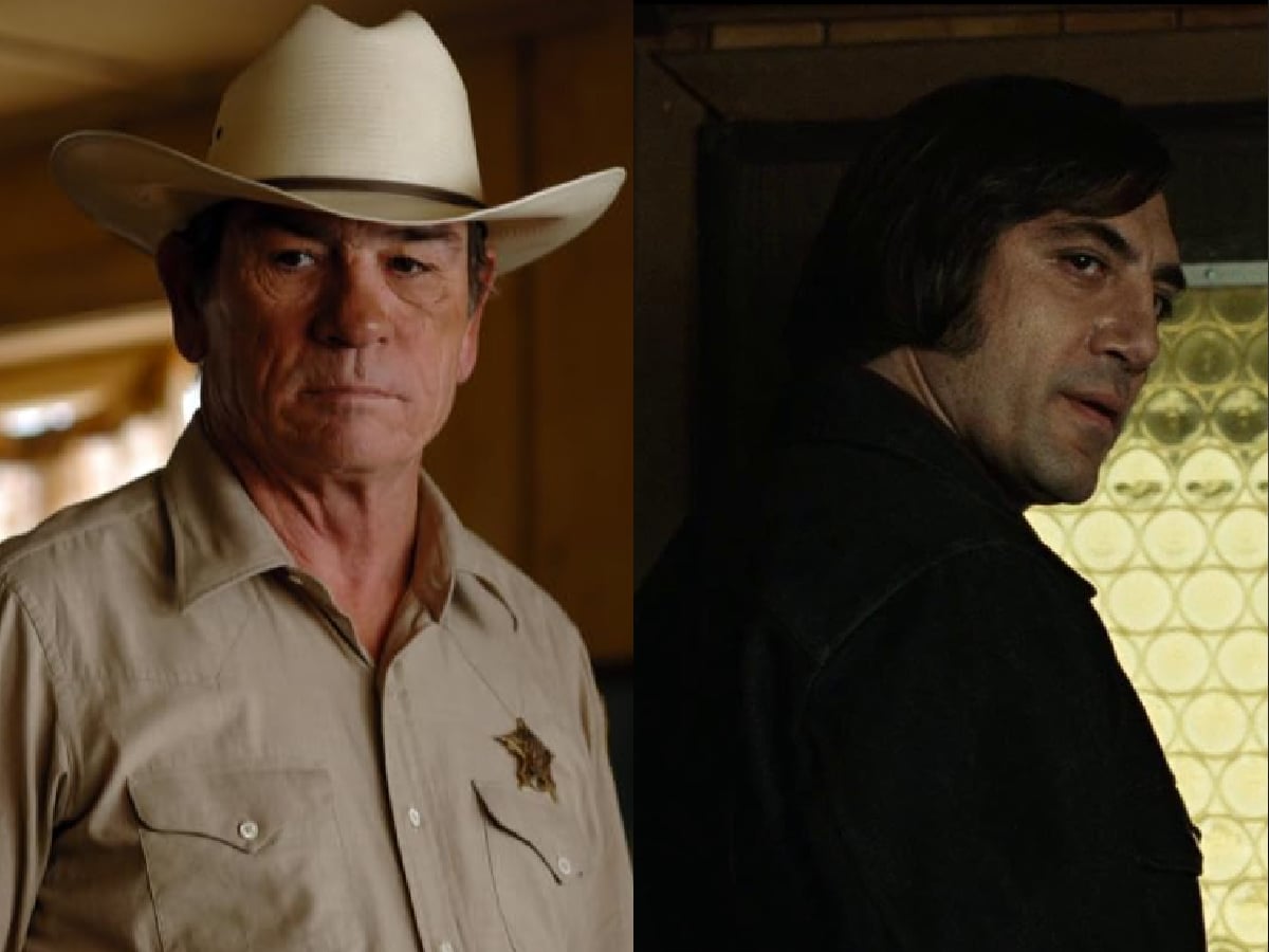 Sheriff Ed Tom Bell and Anton Chigurh, ‘No Country for Old Men’ - 2007