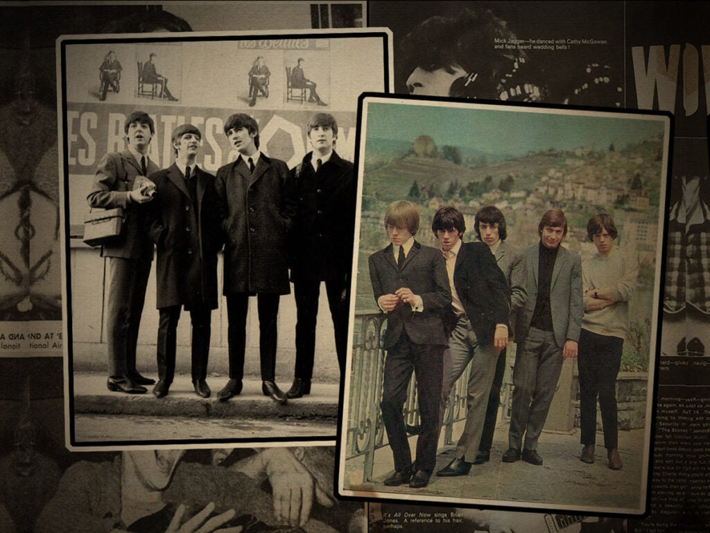 The Beatles - The Rolling Stones - Split - 2026