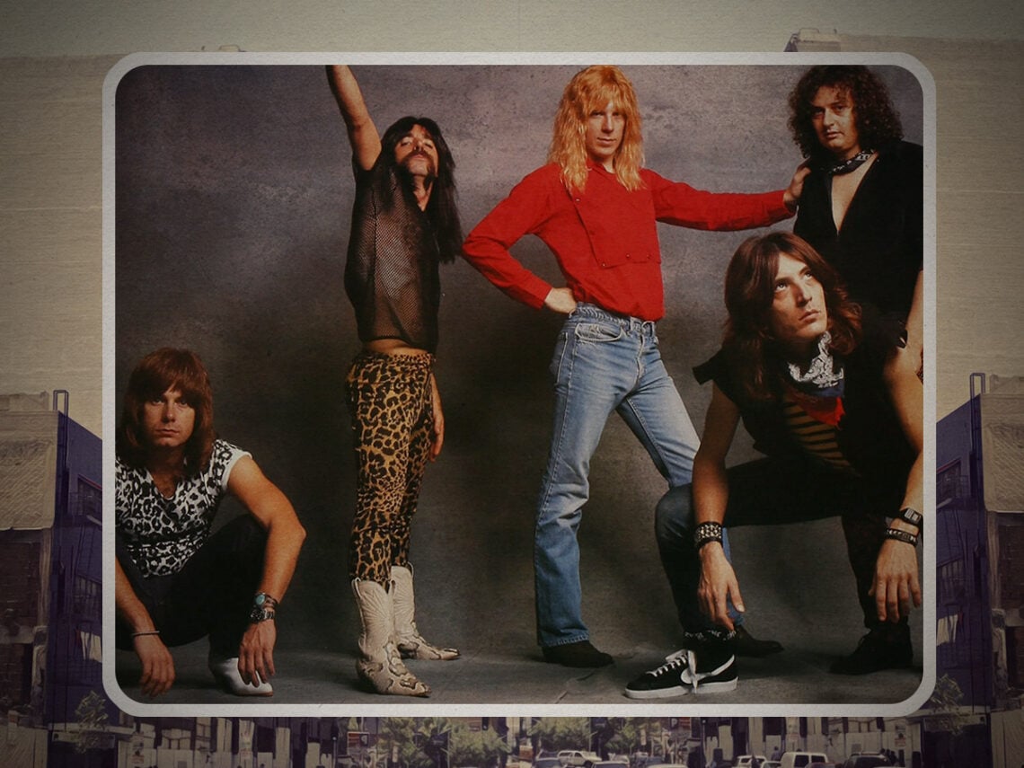 The LA hotel that accidentally formed the UK's greatest fictional band- Where's your bass?