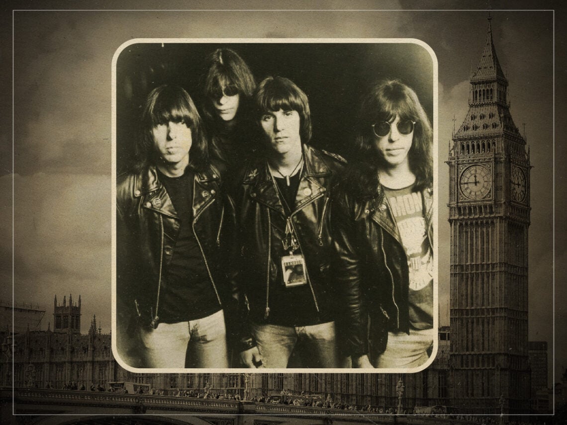 The Ramones spent two days in London and changed music forever
