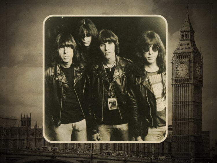 The Ramones spent two days in London and changed music forever