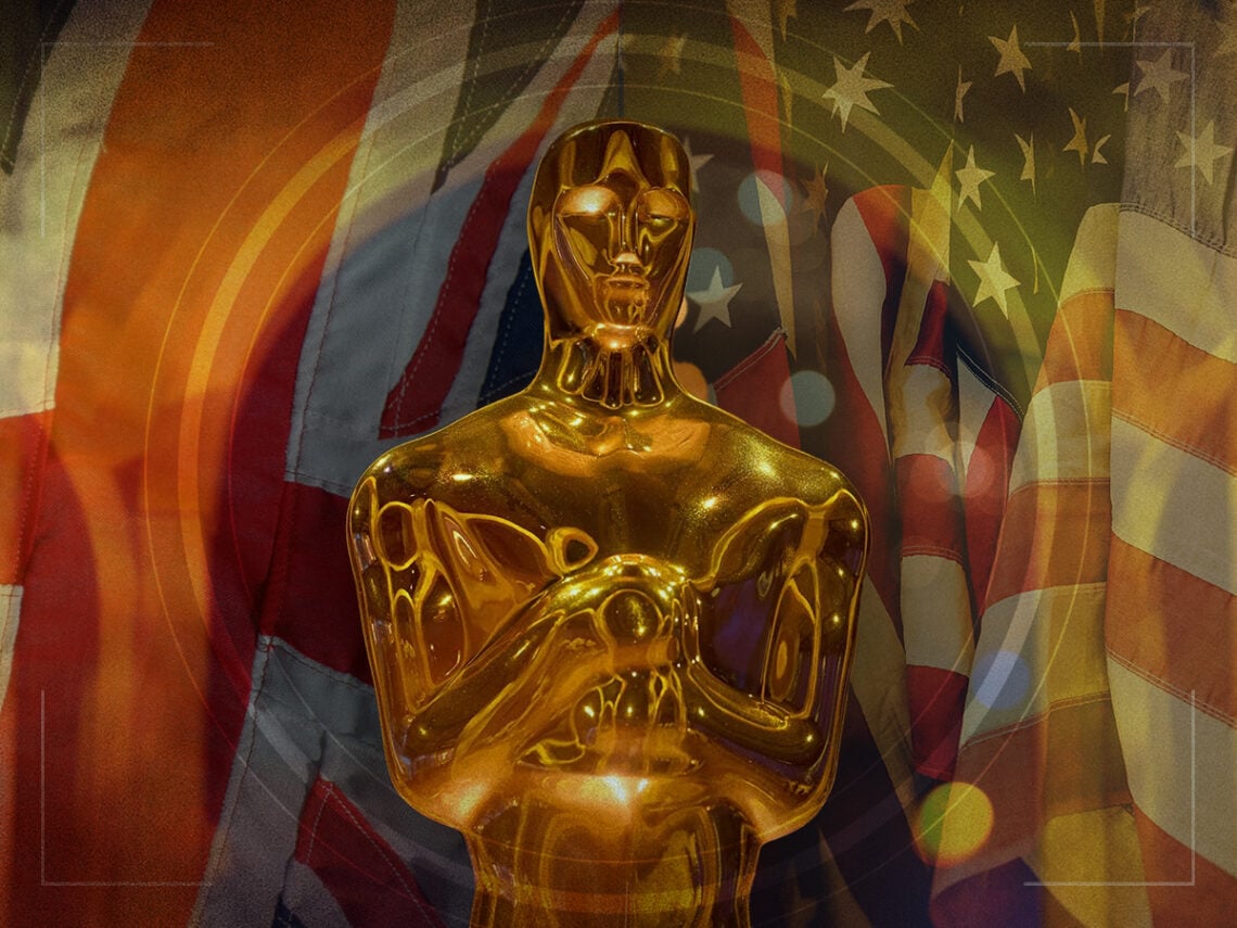 The first American actor to win an Oscar for playing a British person