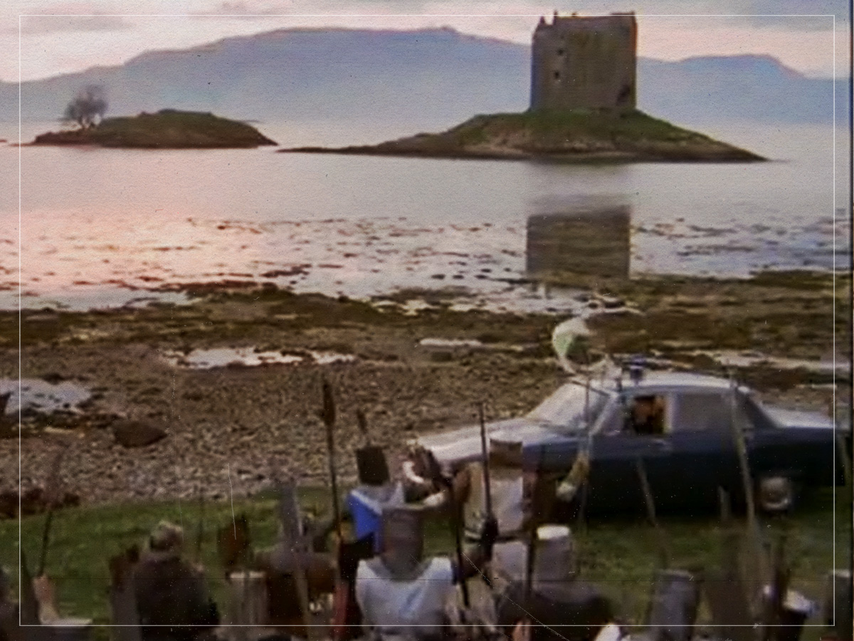 The knights being arrested - Monty Python and the Holy Grail
