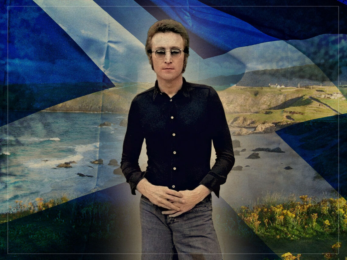 The remote village in the Scottish Highlands that is a shrine to John Lennon