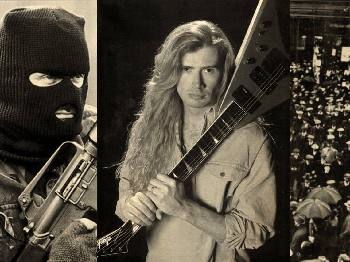 Thrash metal and the IRA- When Dave Mustaine nearly triggered a sectarian riot -