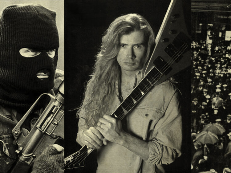 Thrash metal and the IRA- When Dave Mustaine nearly triggered a sectarian riot -