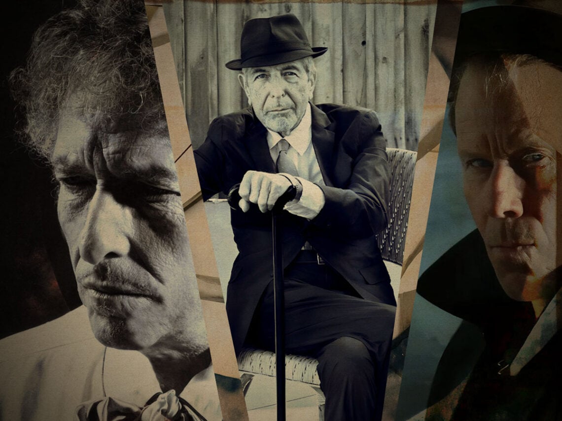 Tom Waits, Leonard Cohen, Bob Dylan- Who won the battle of changing voices?