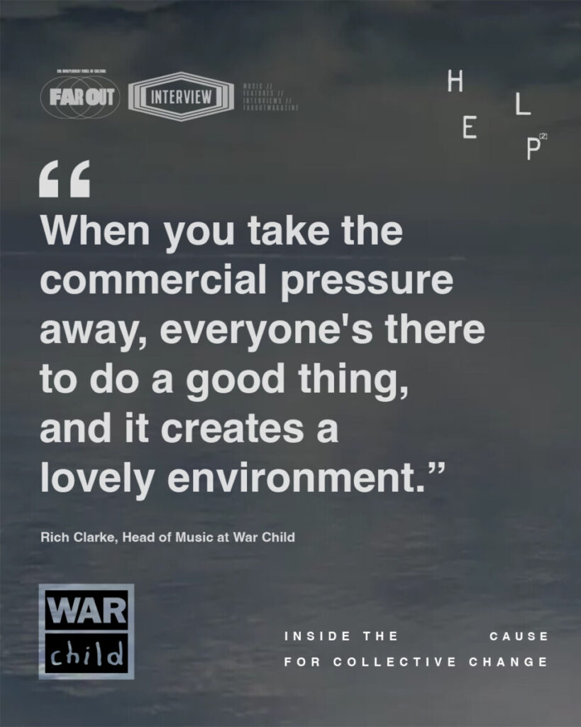 War Child's 'Help(2)'- Inside the cause for collective change