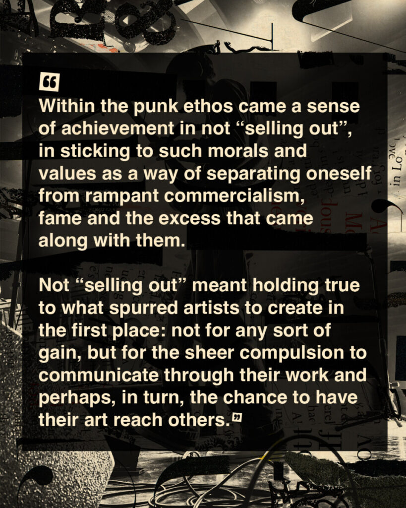 What is selling out in the music industry, and does it still exist?