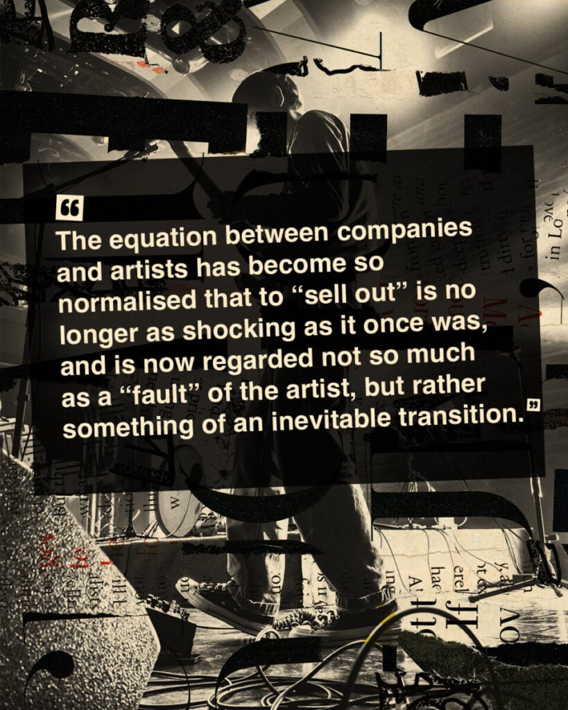 What is selling out in the music industry, and does it still exist?