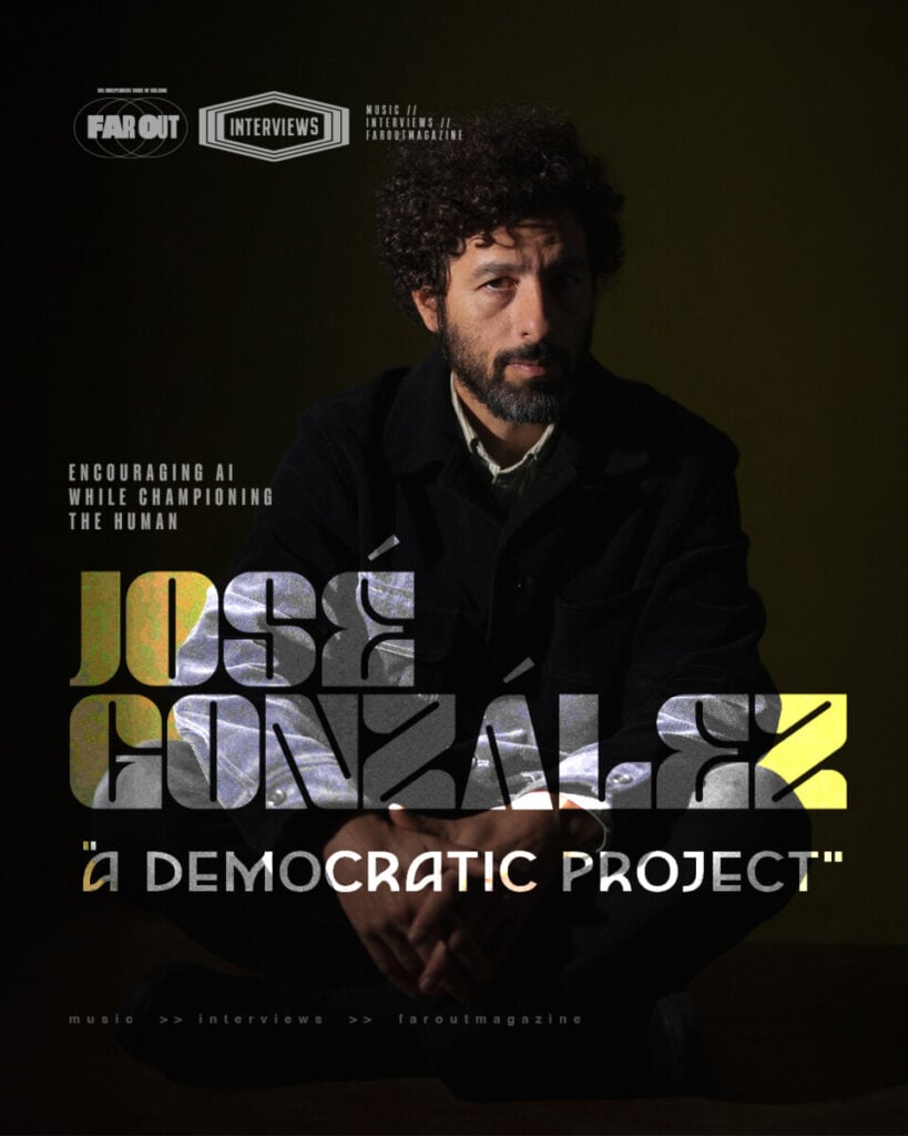 A democratic project- José González is encouraging AI while championing the human