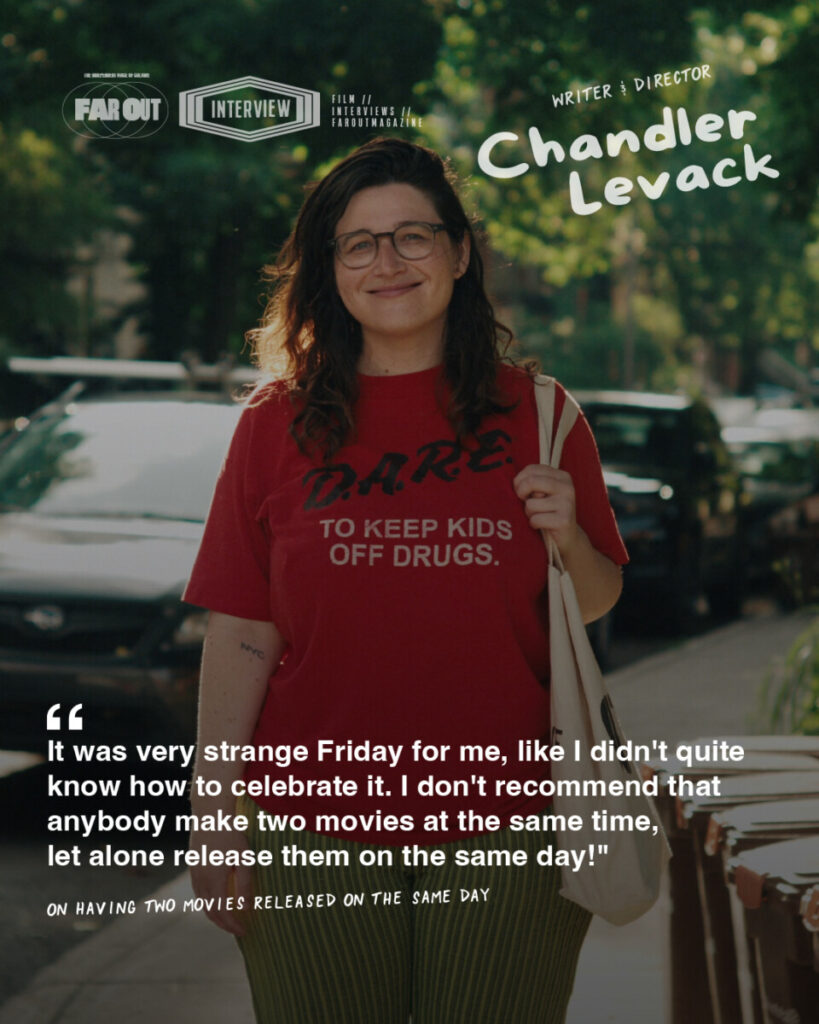 It is definitely surreal- writer and director Chandler Levack on 'Mile End Kicks', Alanis Morissette, and entering the SandlerVerse