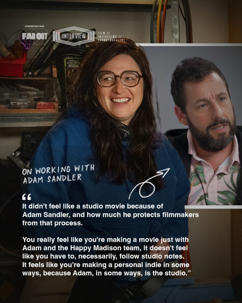 It is definitely surreal- writer and director Chandler Levack on 'Mile End Kicks', Alanis Morissette, and entering the SandlerVerse