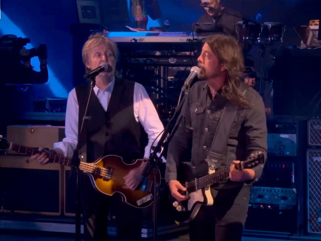 Dave Grohl - Paul McCartney - Glastonbury 2022