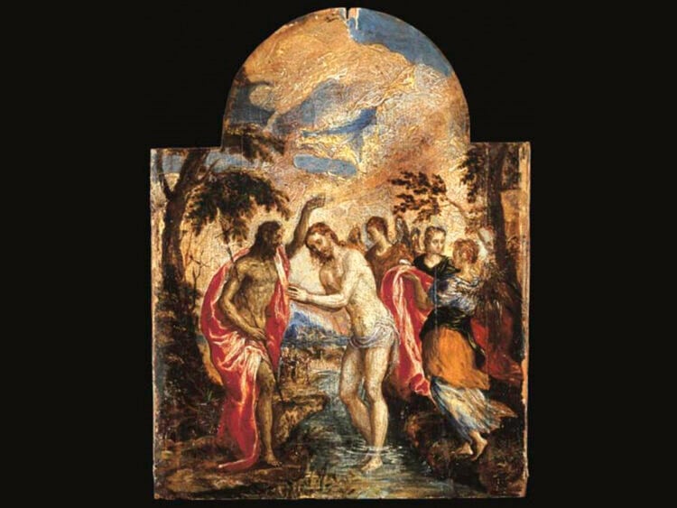 El Greco - Baptism of Christ - 1541–1614