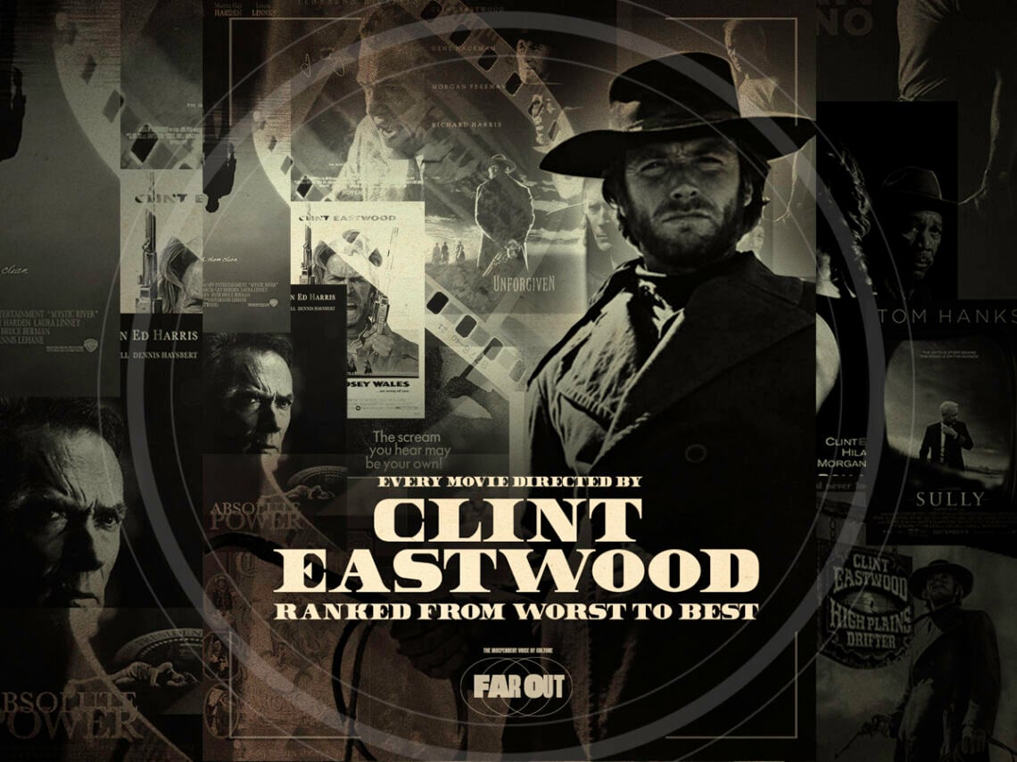 Every movie directed by Clint Eastwood, ranked from worst to best -