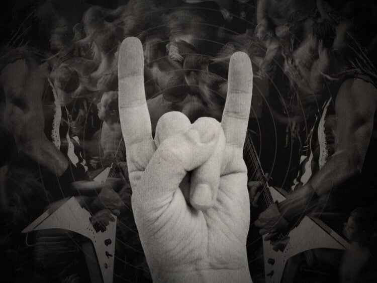Exploring the origins of the metal horns gesture -