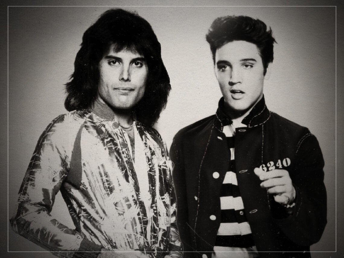 Freddie Mercury - Elvis Presley - Split