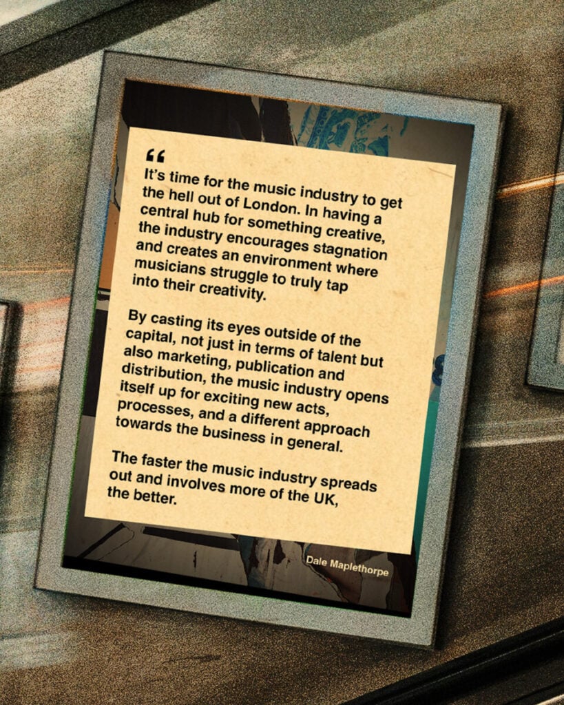 It is time for the music industry to get the hell out of London