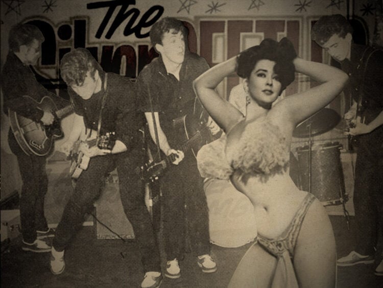 Janice the Stripper - the erotic dancer who fronted The Beatles in 1960