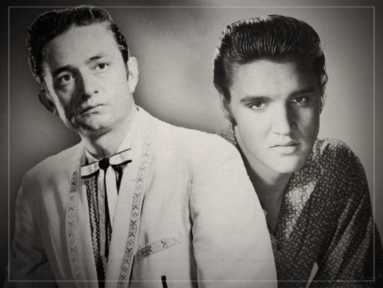 Johnny Cash - Elvis Presley - Split