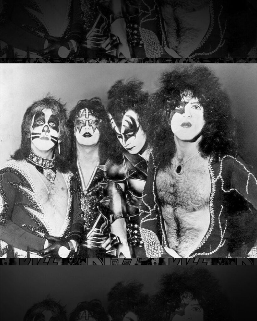 Kiss owe everything to their silly makeup- A completely new direction