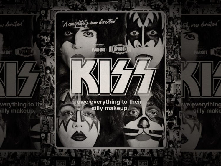 Kiss owe everything to their silly makeup- A completely new direction -