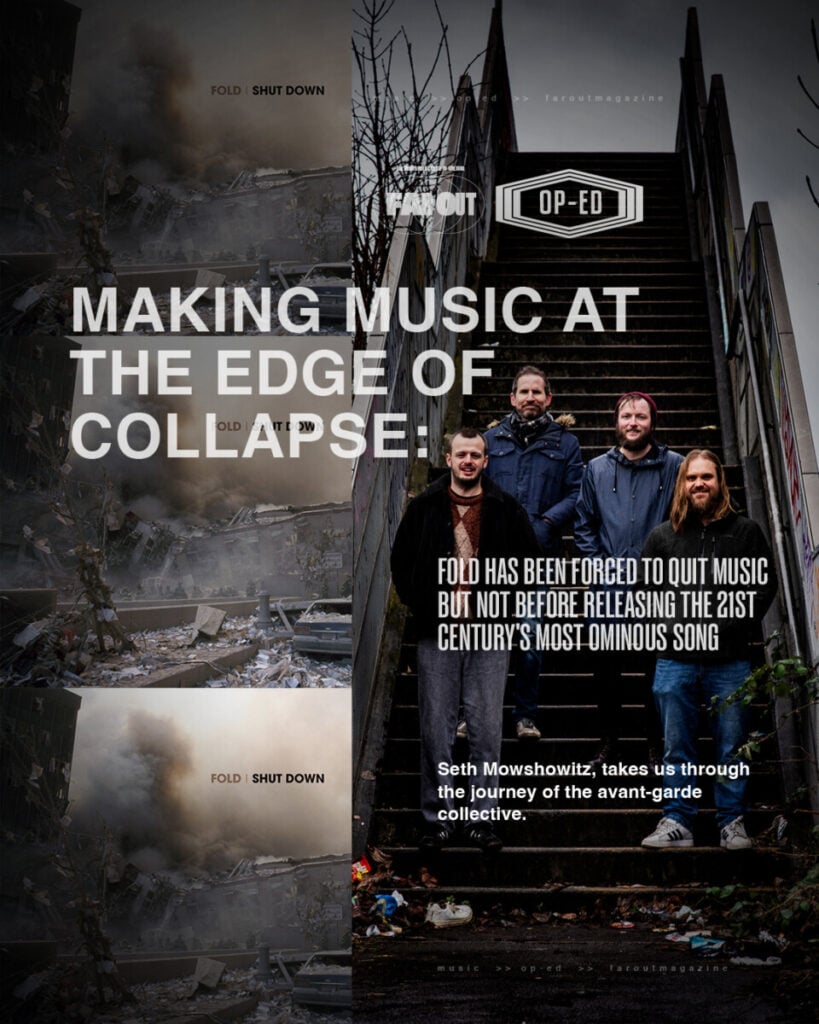 Making music at the edge of collapse- Fold has been forced to quit music but not before releasing the 21st century's most ominous song
