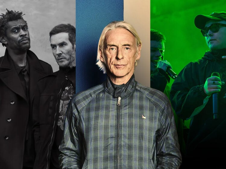 Massive Attack - Paul Weller - Kneecap - Split - 2026