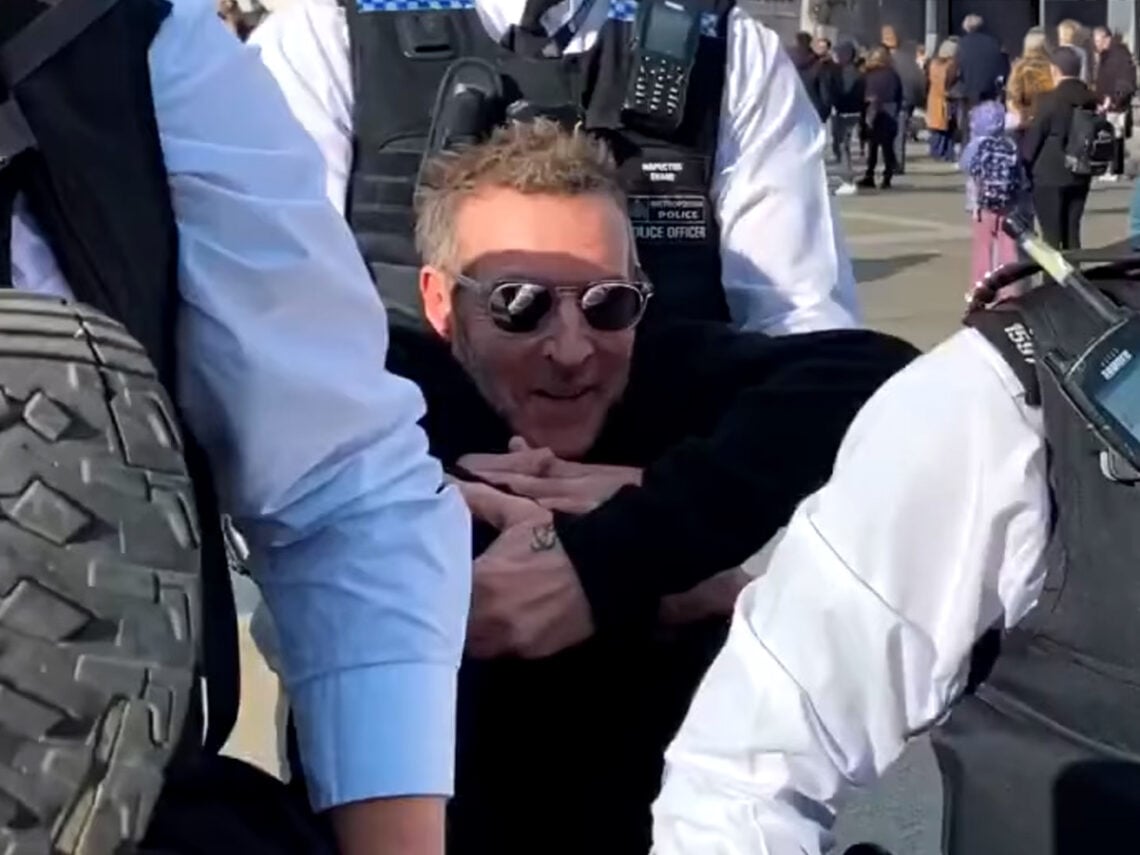 Massive Attack's Robert Del Naja arrested at Palestine Action demonstration -