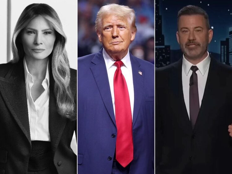 Melania Trump - Donald Trump - Jimmy Kimmel - Far Out Magazine