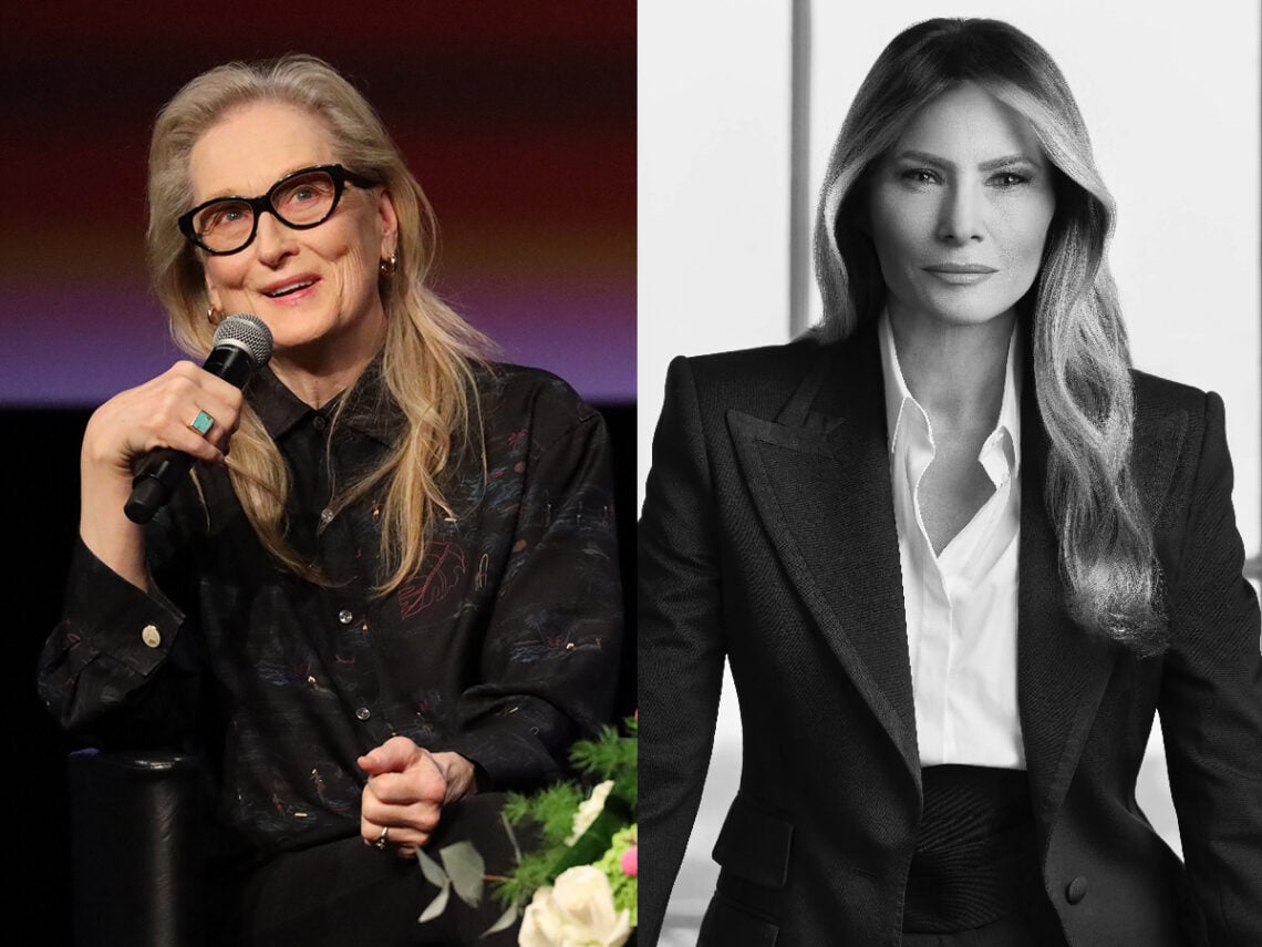Meryl Streep - Melania Trump - Split - 2026