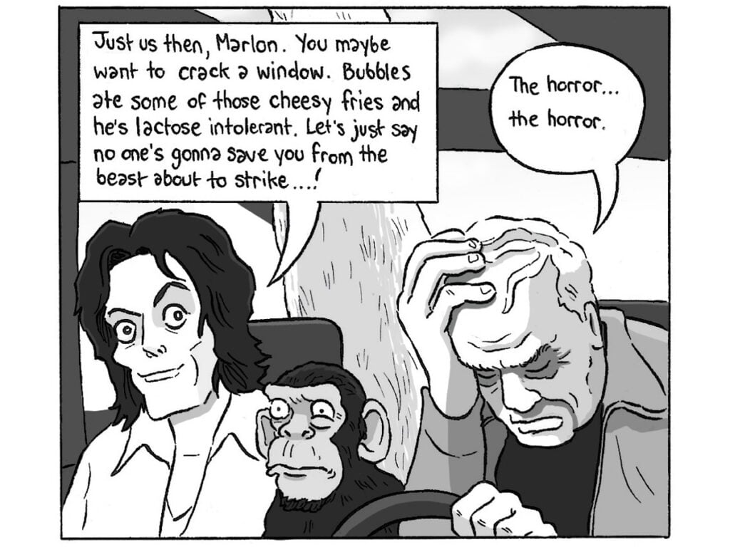 Michael Jackson - Marlon Brando - Elizabeth Taylor - David Squires -