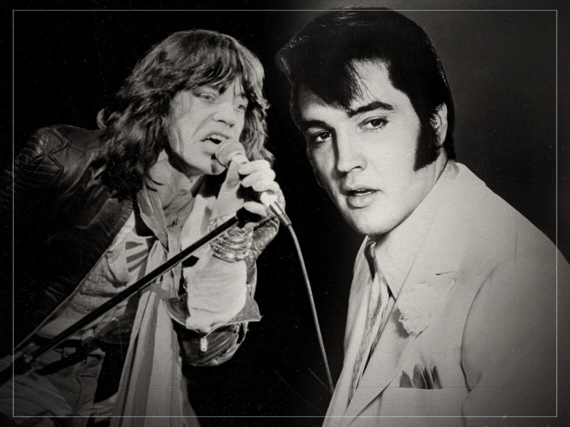 Mick Jagger - Elvis Presley - Split