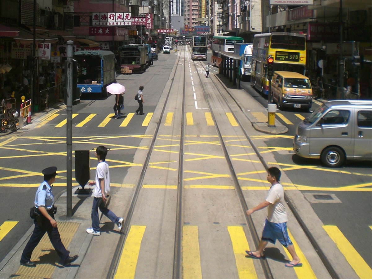 Pedestrian Crossing - Hong Kong