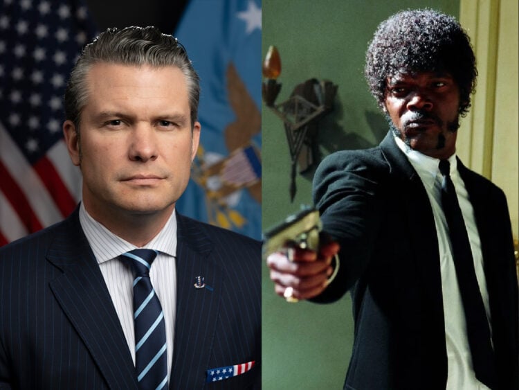 Pete Hegseth - Samuel L Jackson - Pulp Ficiton - 2026 -