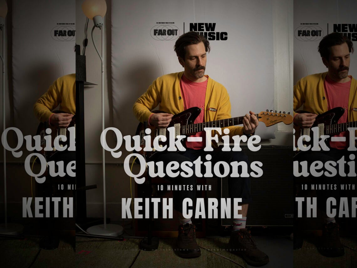 Quick-fire Questions- 10 minutes with Keith Carne