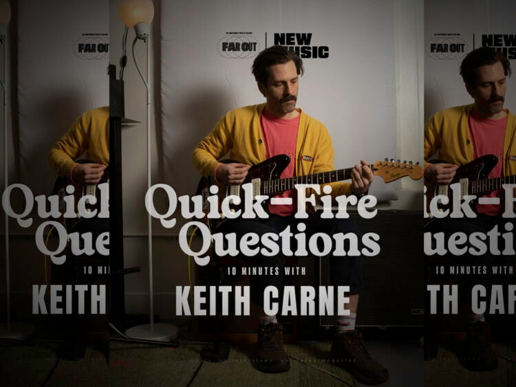 Quick-fire Questions- 10 minutes with Keith Carne