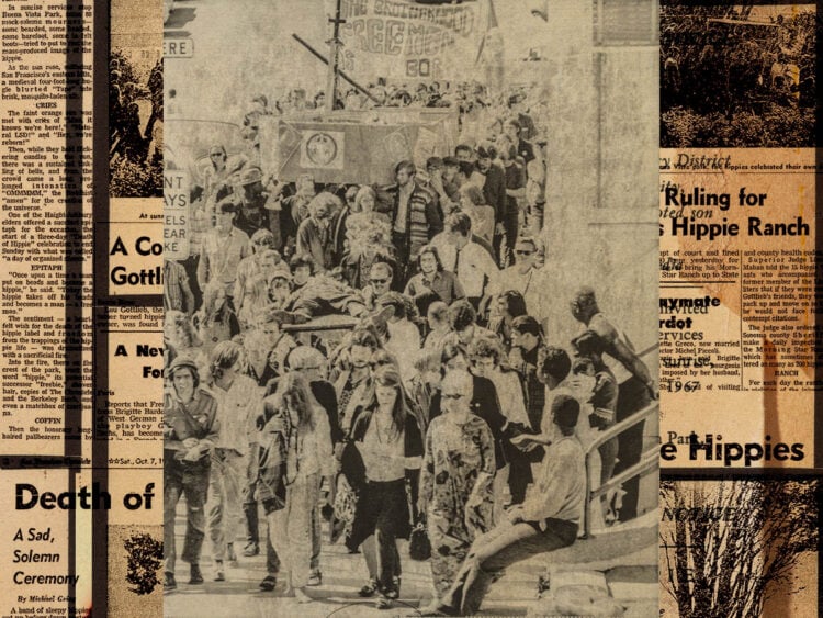 Remembering the ‘Death of the Hippies’- How a staged funeral marked the end of an era -